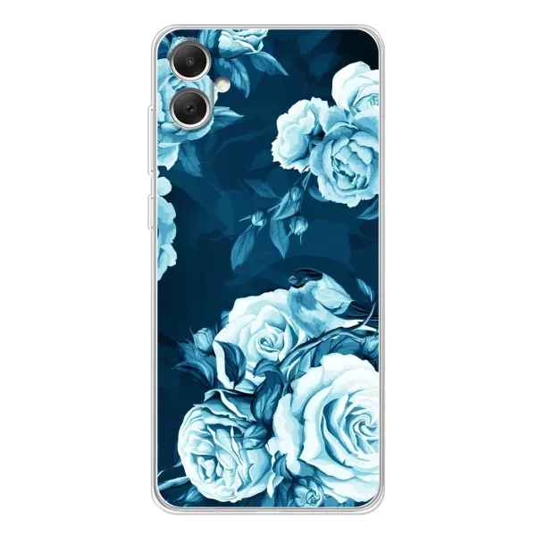 Чехол с принтом «Голубые Бутоны» для Samsung Galaxy A06