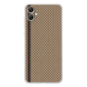 Чохли GUCCI для Галаксі А06 (AlphaPrint) (Гуччі полоса)
