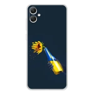Чехол для Патриота Украины Samsung Galaxy A06 - (AlphaPrint) (Коктейль молотова)