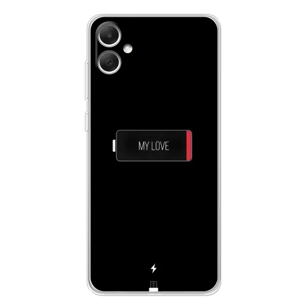 Чехол с принтом «Love battery» для Samsung Galaxy A06 Чехол с принтом «Love battery» для Samsung Galaxy A06