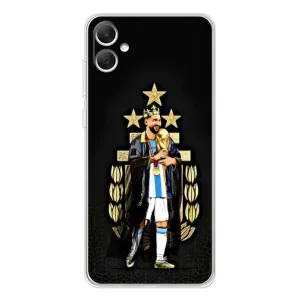 Чохли для Samsung Galaxy A06 (Leo чемпіон) (AlphaPrint) (Мессі Король)