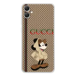 Чохли GUCCI для Галаксі А06 (AlphaPrint) (Mickey GUCCI)