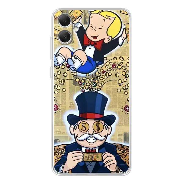 Чехол с принтом «Монополия Мен» для Samsung Galaxy A06