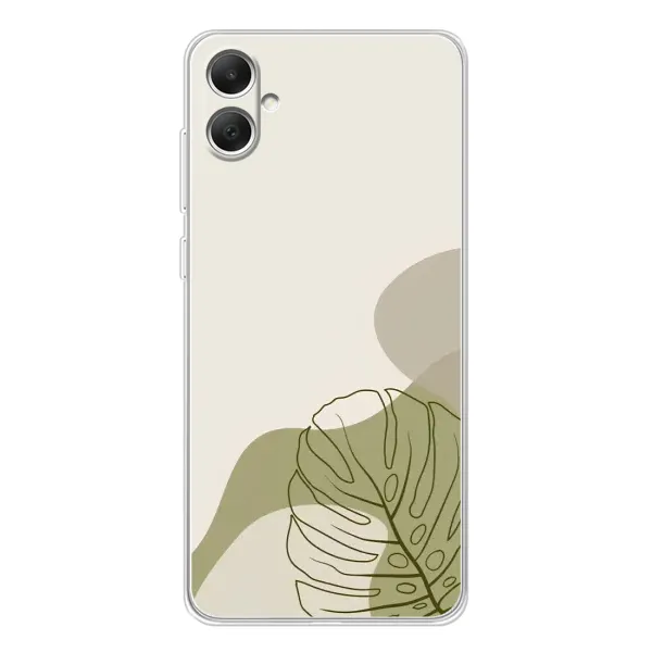 Чохол з принтом «Зелена монстера дизайн» для Samsung Galaxy A06