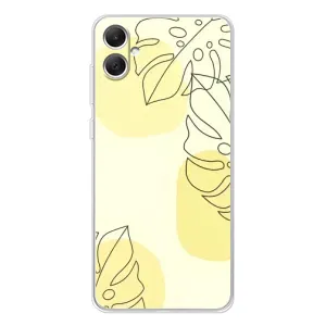 Силконовий чохол з принтом в квітах на Samsung Galaxy A06