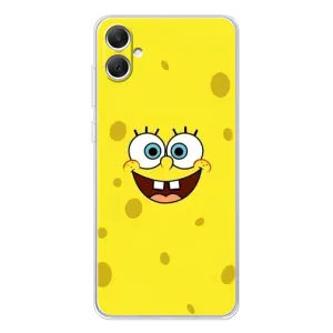 Чехол с принтом «Мордашка Спанч Боба» для Samsung Galaxy A06