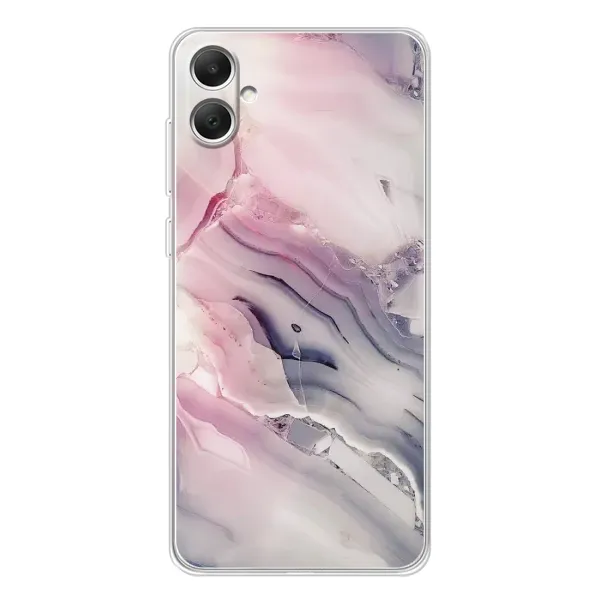 Чехол с принтом «Пурпурный Мрамор» для Samsung Galaxy A06