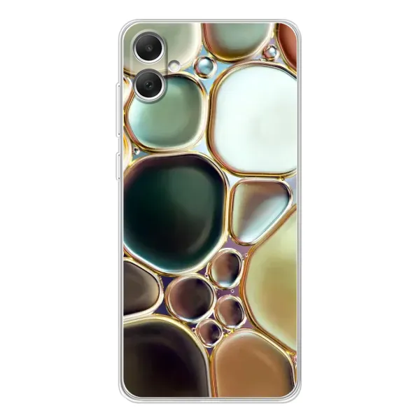 Чехол с принтом «Радужный Мрамор» для Samsung Galaxy A06