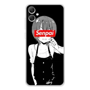 Чехол с принтом «Senpai» для Samsung Galaxy A06