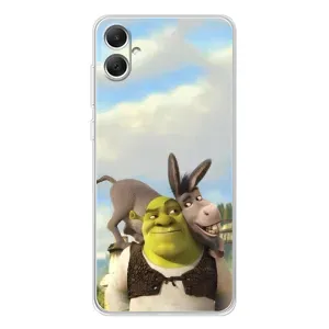 Чохол з мультфільмом Шрек на Samsung Galaxy A06 (Шрек та Осел)