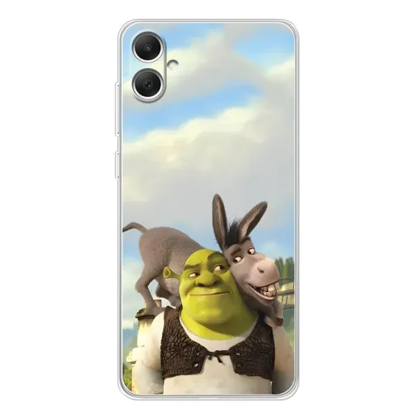 Чохол з принтом «Шрек та Осел» для Samsung Galaxy A06