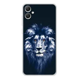 Чехол со Львом для Samsung Galaxy A06 (VPrint) (Синий Лев)