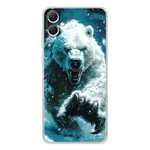 Чехол с картинкой «Хищники» для Samsung Galaxy A06 (Полярный медведь)