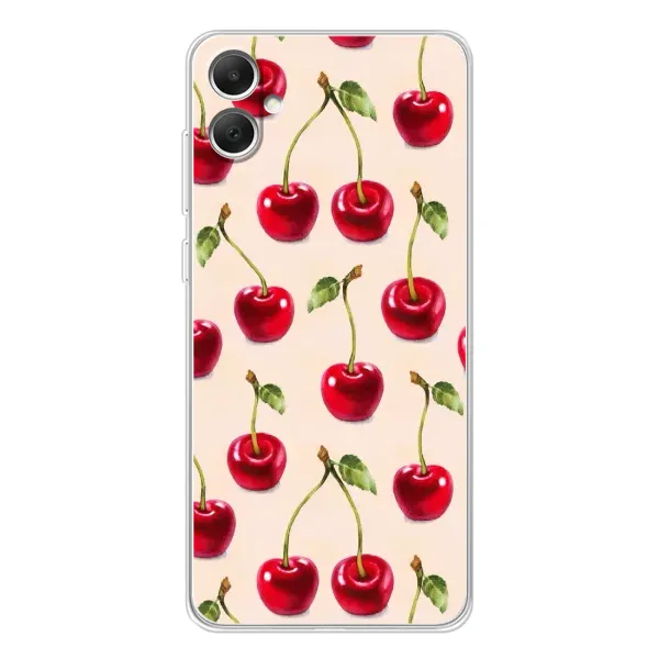 Чехол с принтом «Вишня» для Samsung Galaxy A06