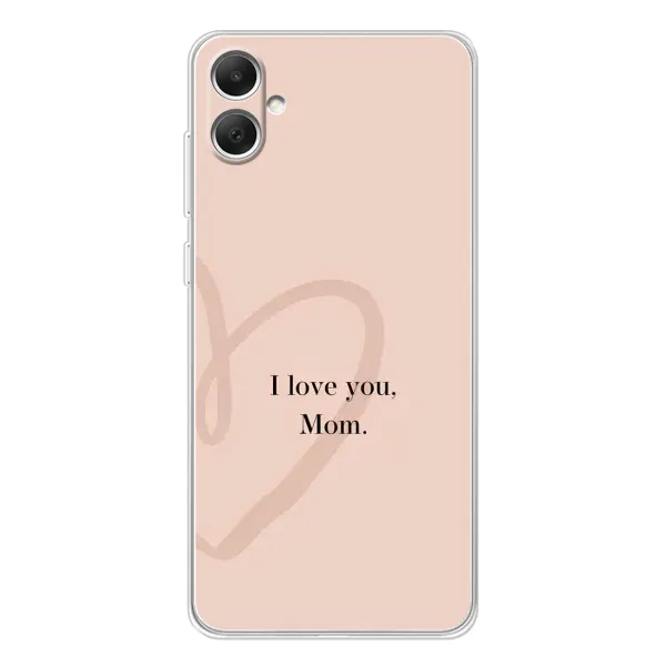 Чехол с принтом «Сердце маме» для Samsung Galaxy A06 Чехол с принтом «Сердце маме» для Samsung Galaxy A06