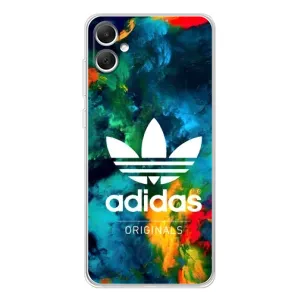 Чехлы Адидас для Samsung Galaxy A06 (AlphaPrint) (Яркий Адидас)