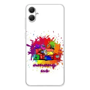 Чохли Амонг Ас для Samsung Galaxy A06 (AlphaPrint) (Яскравий АмонгАс)