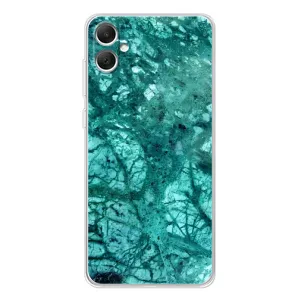Мраморный чехол на Samsung Galaxy A06 (VPrint) (Зеленый мрамор)