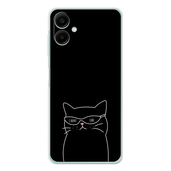 Чехол с принтом «Равнодушный кот» для Samsung Galaxy A07 Чехол с принтом «Равнодушный кот» для Samsung Galaxy A07