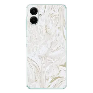 Мраморный чехол на Samsung Galaxy A07 (VPrint) (Белый мрамор)