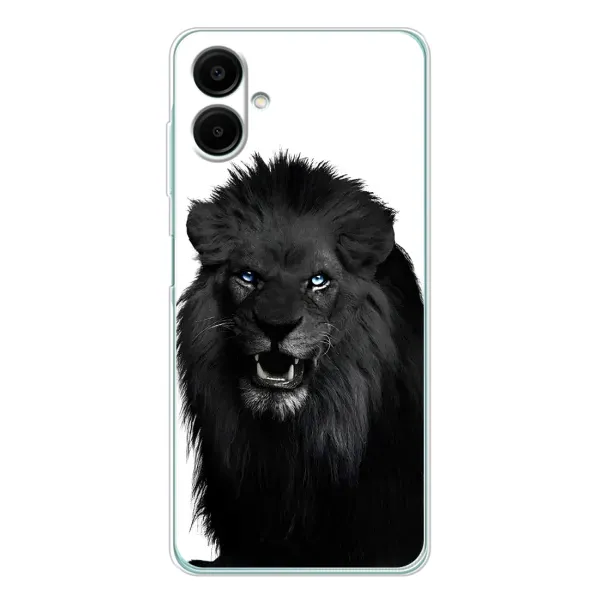 Чохол з принтом «Чорний ЛЕВ» для Samsung Galaxy A07