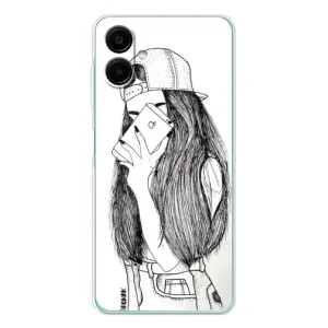 Чохол з друком для Samsung Galaxy A07 - (Мода) (AlphaPrint) (Фото дівчини)