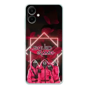 Чохол Гра в кальмара для Samsung Galaxy A07 (Охоронці Гра кальмара)