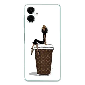 Чехлы Луи Витон для Samsung Galaxy A07 (AlphaPrint - LOUIS VUITTON) (кофе LOUIS VUITTON)