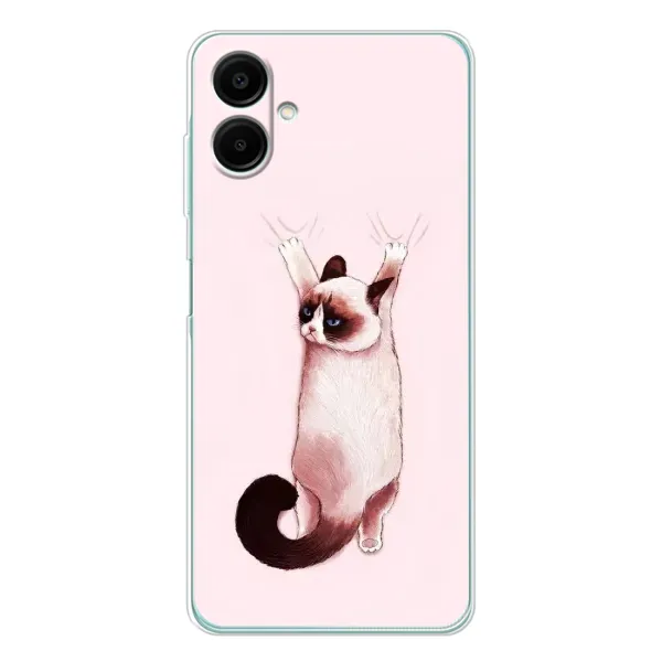 Чехол с принтом «Котик падает» для Samsung Galaxy A07