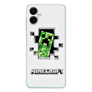 Чохол Майнкрафт на Samsung Galaxy A07 (AlphaPrint) Minecraft (кріпер Майнкрафт)