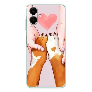 Чохли з собаками для Samsung Galaxy A07 (VPrint) (Любовь до собак)