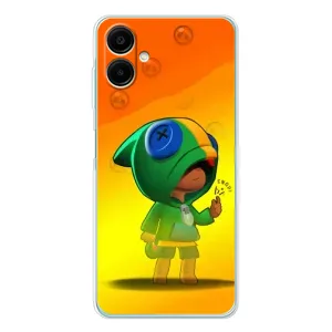 Чехол для Samsung Galaxy A07 Бравл Старс (VPrint) (Мальчик Леон)