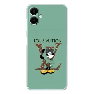 Чехлы Луи Витон для Samsung Galaxy A07 (AlphaPrint - LOUIS VUITTON) (Микки Маус LV)