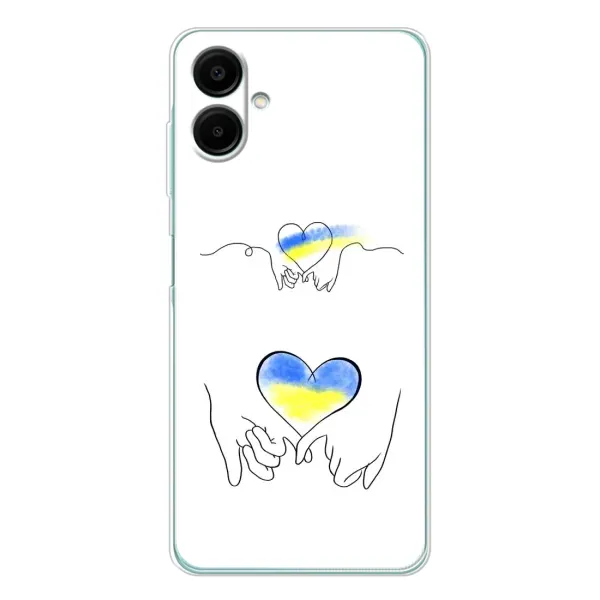 Чохол з принтом «Мир Україні» для Samsung Galaxy A07