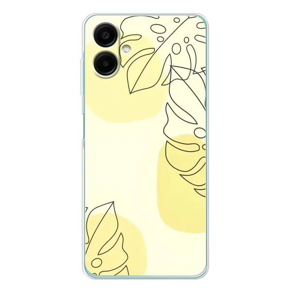 Чохол з принтом «Жовта монстера арт» для Samsung Galaxy A07 Чохол з принтом «Жовта монстера арт» для Samsung Galaxy A07