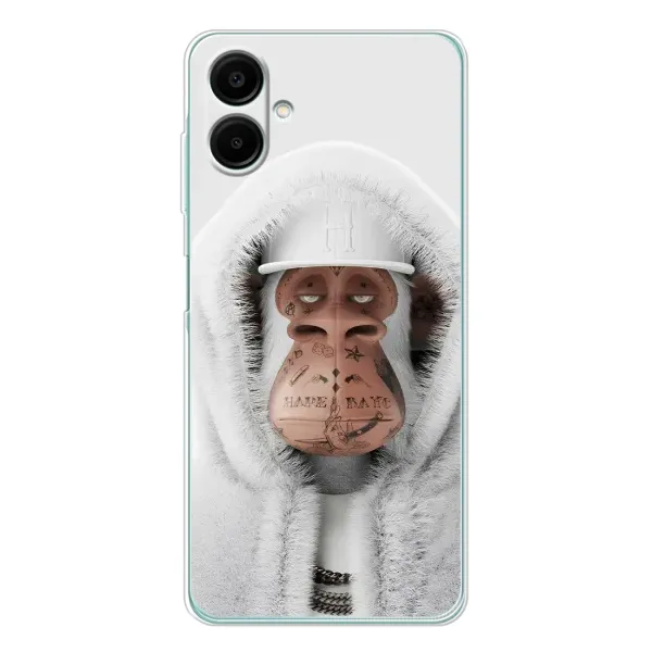Чехол с принтом «обезьяна NFT в тату» для Samsung Galaxy A07
