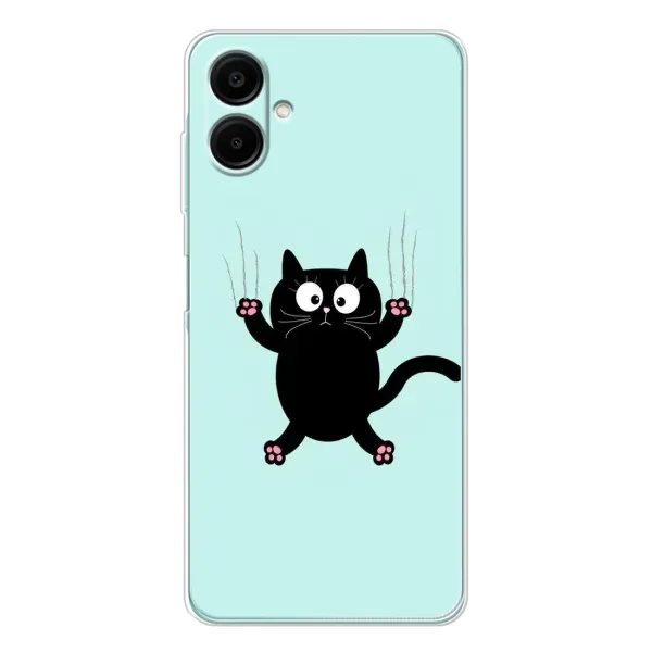Чехол с принтом «Падающий кот» для Samsung Galaxy A07