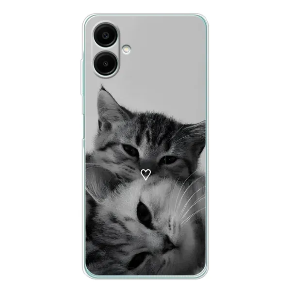 Чехол с принтом «Пара котов» для Samsung Galaxy A07 Чехол с принтом «Пара котов» для Samsung Galaxy A07