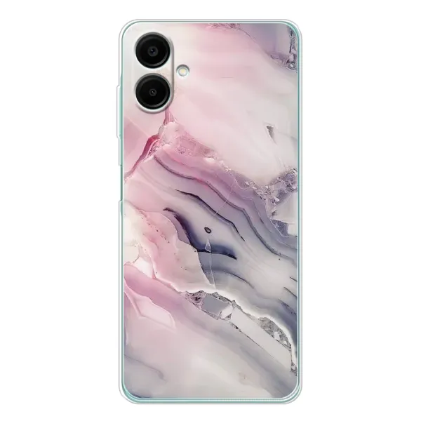 Чехол с принтом «Пурпурный Мрамор» для Samsung Galaxy A07