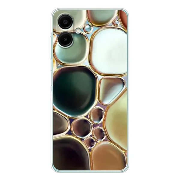Чехол с принтом «Радужный Мрамор» для Samsung Galaxy A07