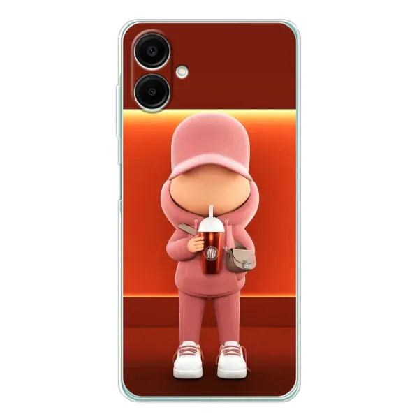 Чехол с принтом «С Кофе» для Samsung Galaxy A07