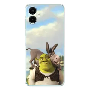Чохол з мультфільмом Шрек на Samsung Galaxy A07 (Шрек та Осел)