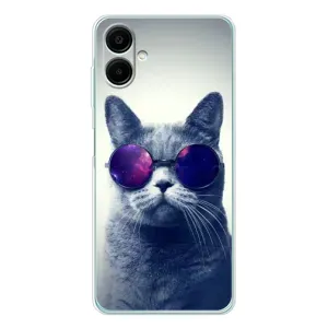 Чохол з принтом для Samsung Galaxy A07 (AlphaPrint) Модні коти (Стильний кіт)