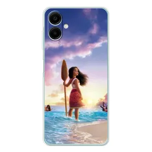 Чехол с мультфильмом Моана Samsung Galaxy A07 (Моана с веслом)