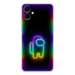 Чохли Амонг Ас для Samsung Galaxy A07 (AlphaPrint) (Яскравий скін)