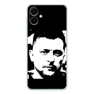Чехол для Samsung Galaxy A07 (AlphaPrint - с принтом Зеленского) (Зеленский АРТ)