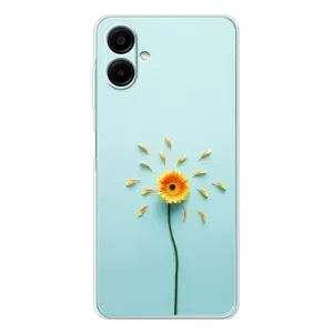 Чохли з квітами для Samsung Galaxy A07 (VPrint) (Жовта квітка)