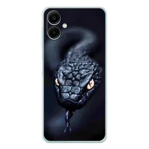 Чохол з картинкою 'Хижаки' для Samsung Galaxy A07 (Чорна змія)