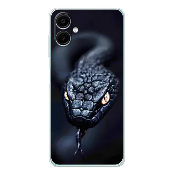 Чохол з принтом «Чорна змія» для Samsung Galaxy A07