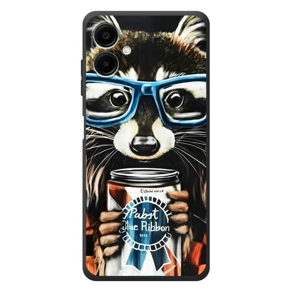 Чохол з принтом «Єнот з банкою» для Samsung Galaxy A07s